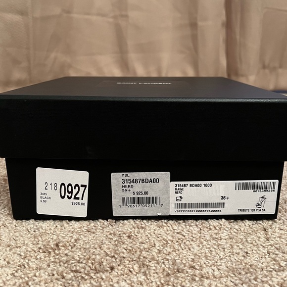 YSL Tribute 105mm Platform Sandals - Picture 5 of 5